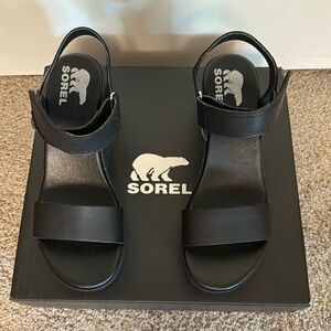 Sorel Cameron Wedge.  Brand new.  Size 8 Black